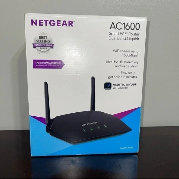 netgear Other - NETGEAR‎ AC1600 Smart Wifi Router Dual Band Gigabit Used